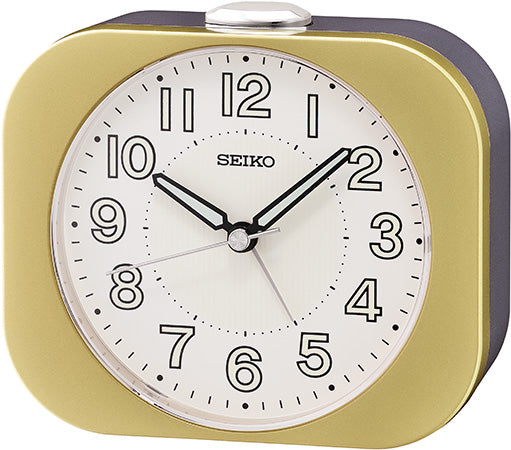 Seiko QHE206G Wecker Leuchtfunktion • Beep-Alarm