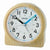 Seiko Alarm Light QHE210B Wecker Braun • Geräuschloses Sweep-Uhrwerk • LED-Nachtlicht