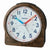 Seiko QHE210Z Wecker Braun • Sweep-Sekundenzeiger • Snooze-Funktion