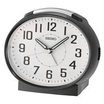 Seiko Timeless QHK059K Tischuhr Schwarz • Analoges Quarzwerk • Schlummerfunktion