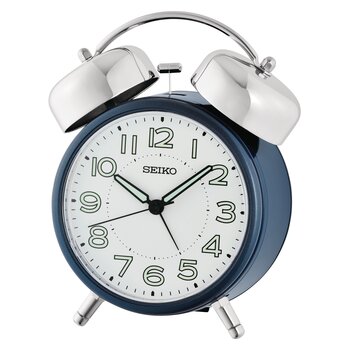 Seiko QHK063L Wecker • Leiser Sweep-Sekundenzeiger • LumiBrite Zeiger