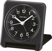 Seiko QHT015K Reisewecker • LumiBrite-Beleuchtung • Ansteigender Alarm mit Schlummerfunktion