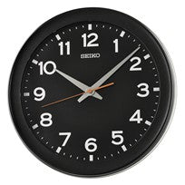 Seiko QXA835K Wanduhr • Kunststoffgehäuse • Durchlaufende Sekunde