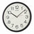 Seiko QXA847K Wanduhr Schwarz • Stufenalarm mit Schlummerfunktion • Zifferblatthintergrundbeleuchtung