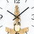 AMS Funk R2755 Wanduhr • Regulator 14-Tage-Werk • Mineralglas bedruckt