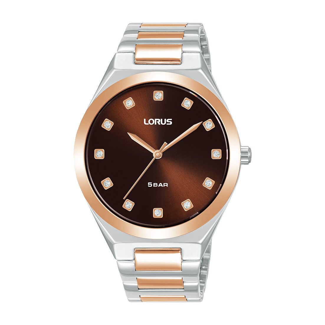 Lorus RG204WX9 Fashion Damenuhr Dunkelbraun • Mineralglas • 5 ATM