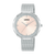 Lorus RG239WX9 Damen Armbanduhr Rosa • Mineralglas • Edelstahl-Mesharmband
