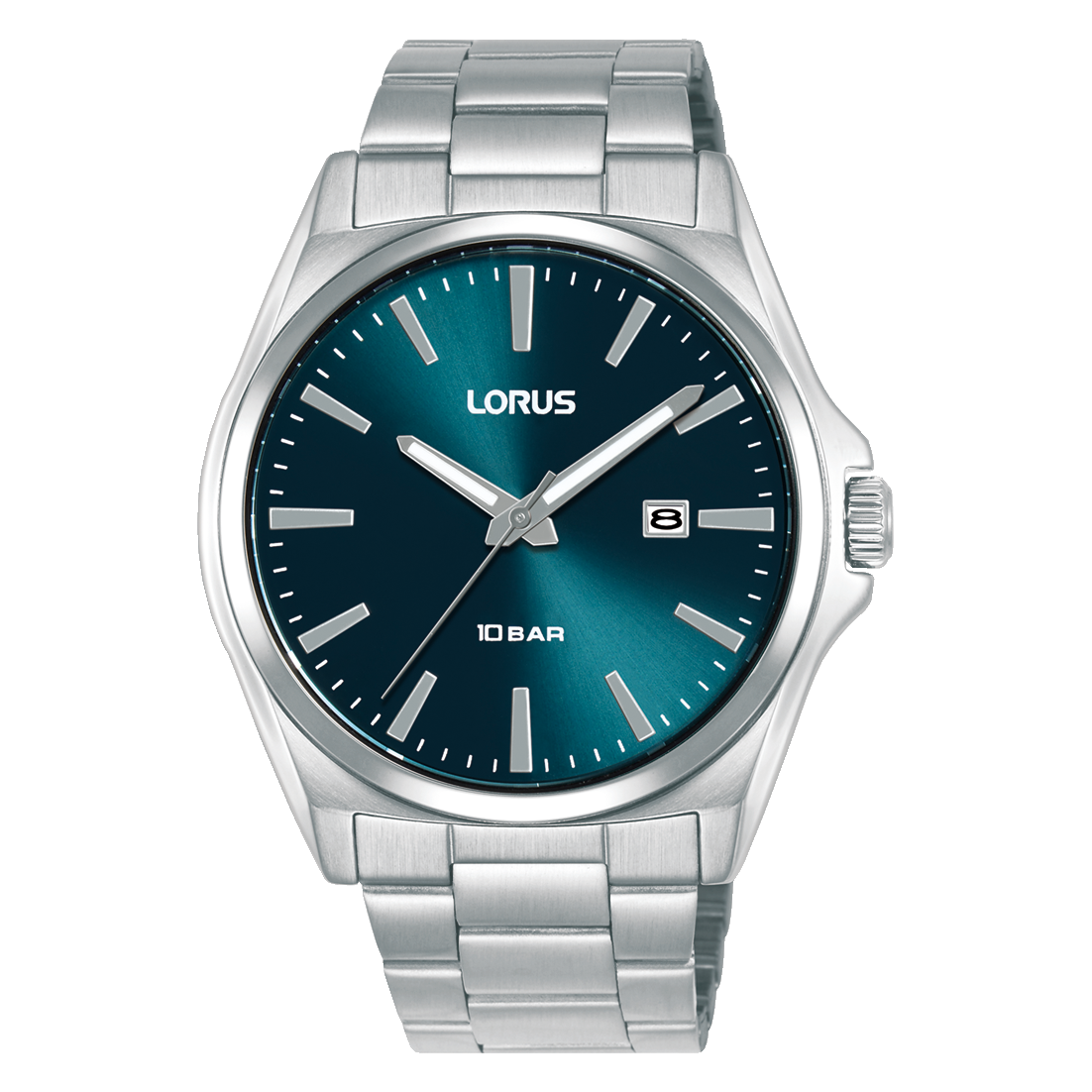 Lorus Sport RH947SX9 Herren Armbanduhr • Mineralglas • Edelstahlarmband