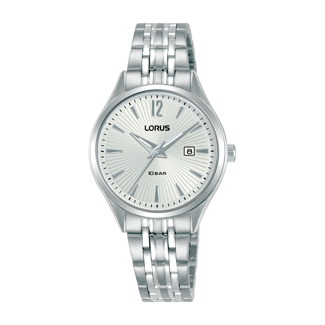 Lorus Classic RJ201CX9 Damen Armbanduhr • Mineralglas • Edelstahlarmband