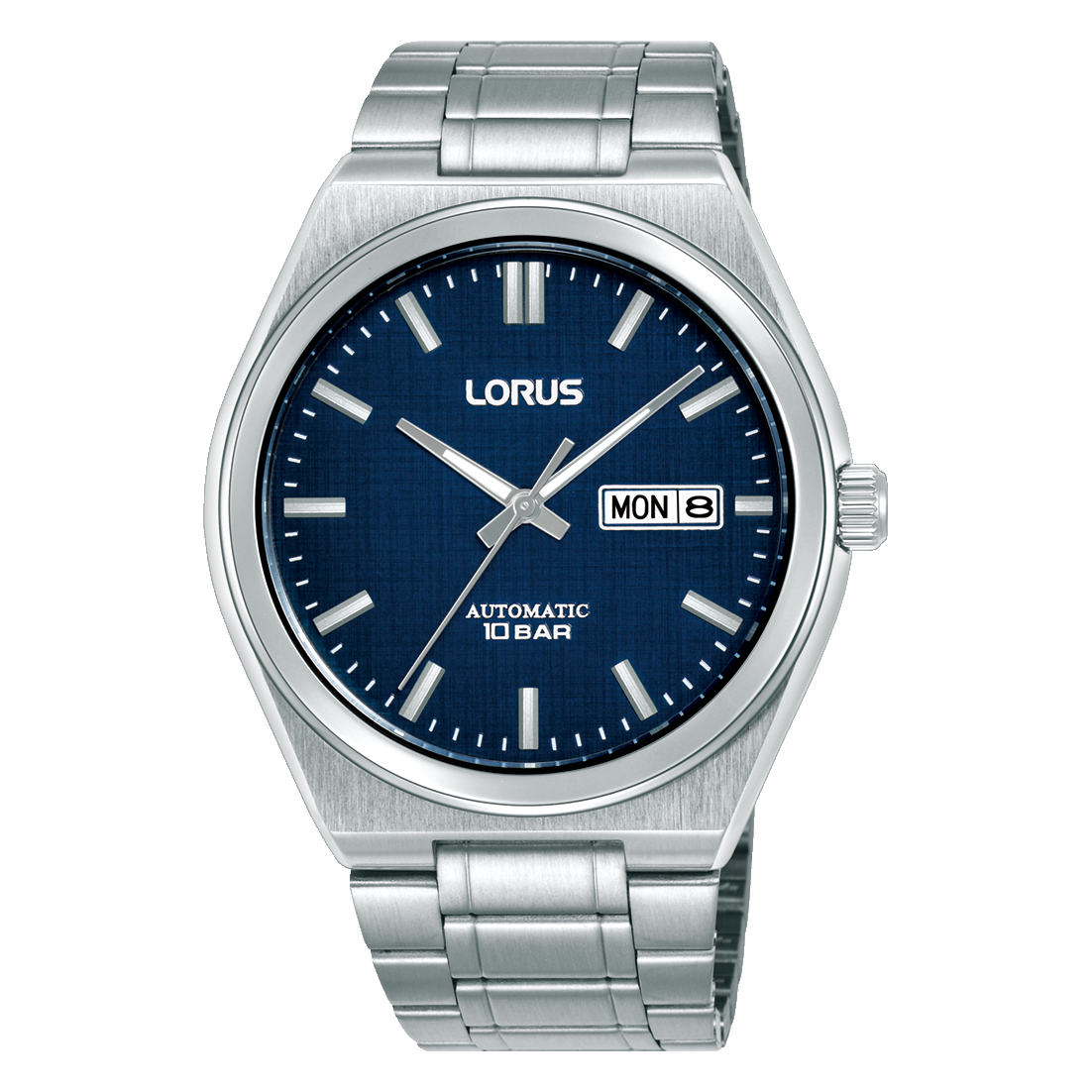 Lorus Classic RL439CX9 Herren Armbanduhr • Automatikwerk mit Datum & Wochentag • Dunkelblaues Zifferblatt