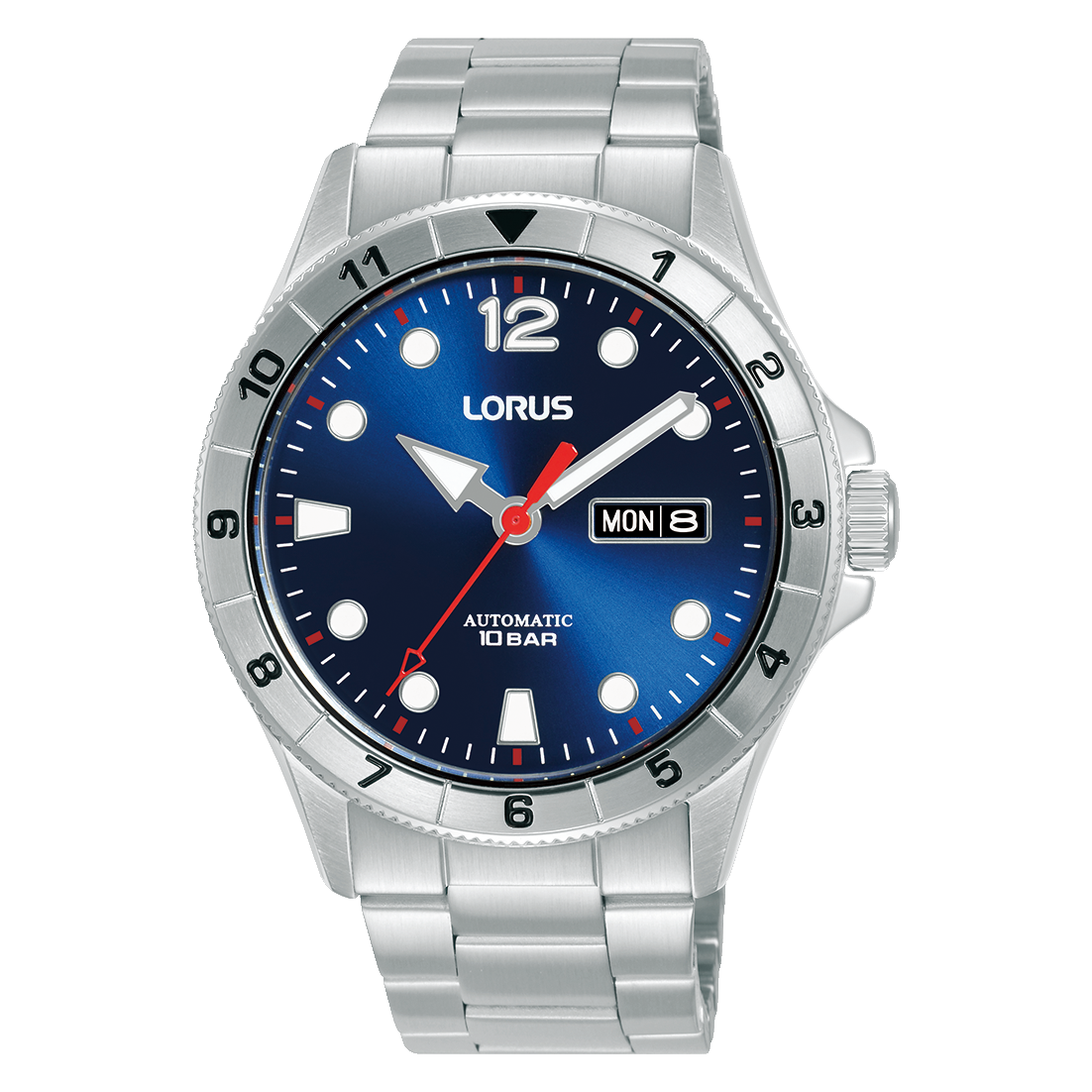 Lorus Sports RL461BX9 Herren Armbanduhr Dunkelblau • Automatikwerk • 10 BAR