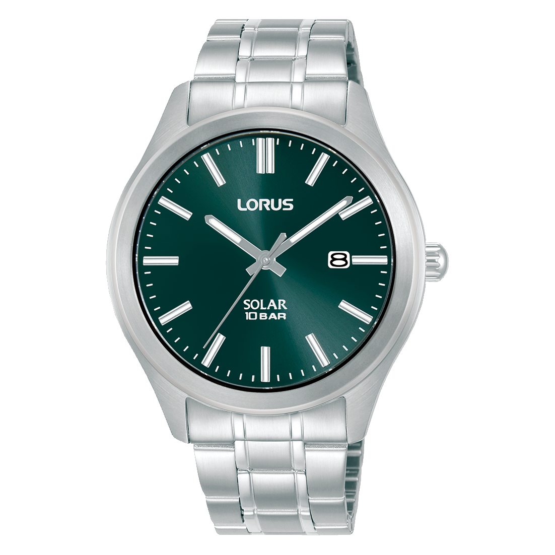 Lorus Sports RX391AX9 Herrenuhr Dunkelgrün • Solarwerk • 10 bar Wasserdicht