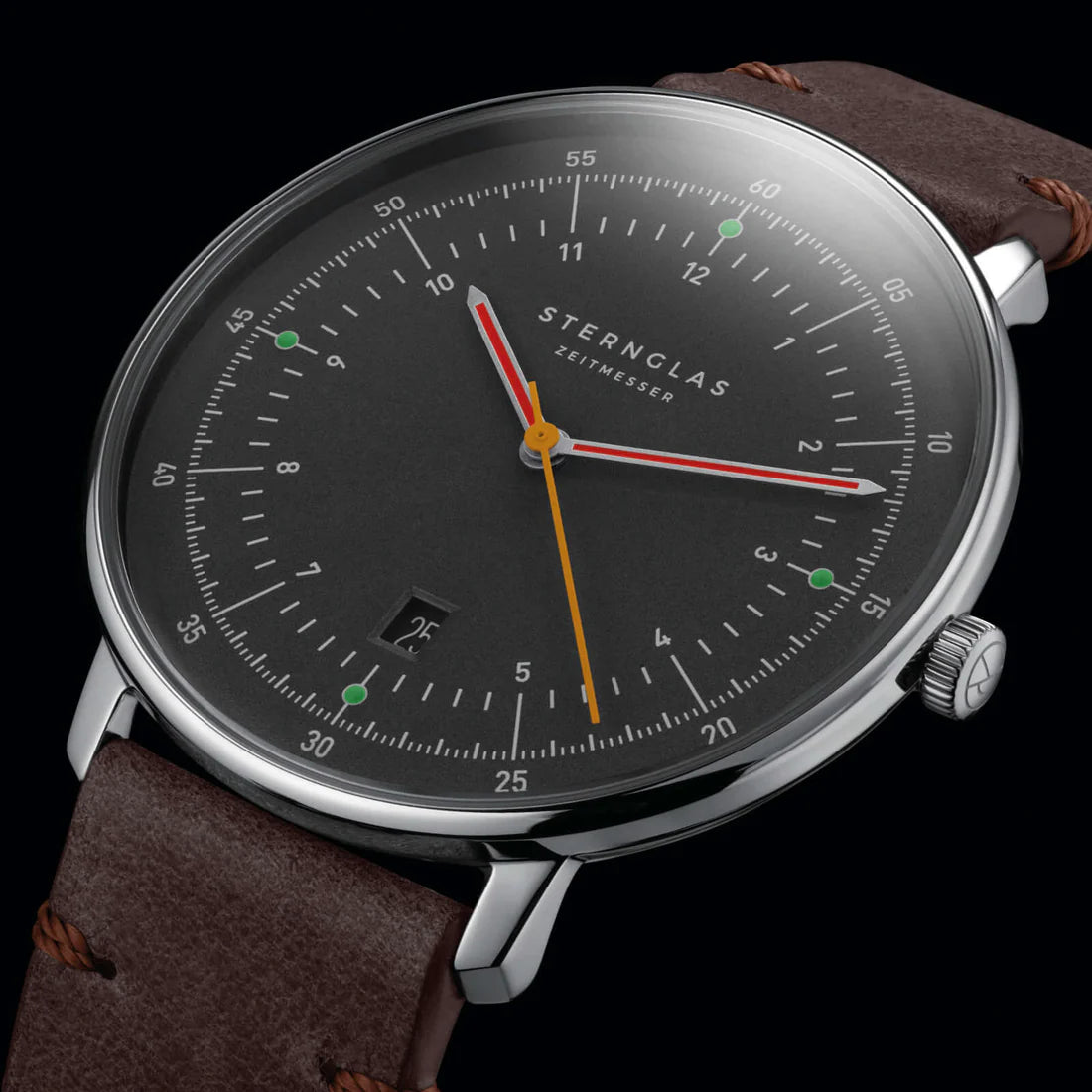 Sternglas Hamburg Quarz S01-HH39-VI11 - Lederarmband