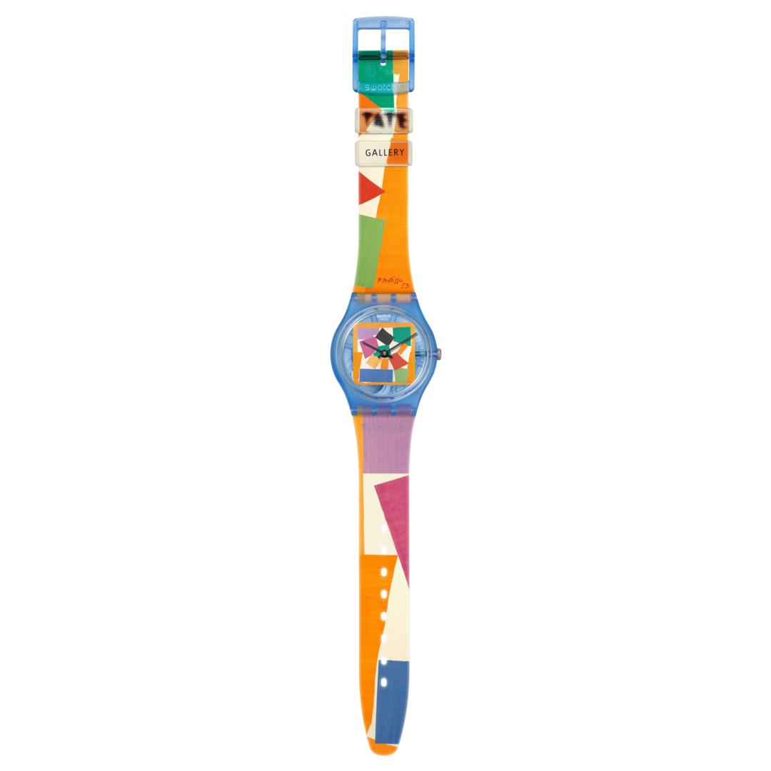Swatch Originals Medium SO28Z127 Matisse's Snail Armbanduhr Transparent • Biosourced Gehäuse • Kunstdruck-Zifferblatt, Bild 3