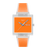 Swatch What If Square SO38K704 Armbanduhr Neonorange • Transparentes Gehäuse • Biosourciertes Material, Bild 3
