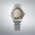 Seiko Presage Herrenuhr mit roséfarbenem Zifferblatt und Metallarmband