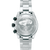 Rückseite der Edelstahl-Herrenarmbanduhr mit Prägung „LIMITED EDITION“ und Metallarmband