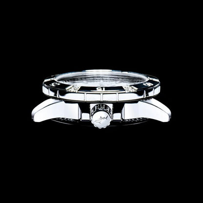 Chris Benz Diamond Diver CB-DD200-R-MBO Damen Uhr • Hai-Proof • Saphirglas