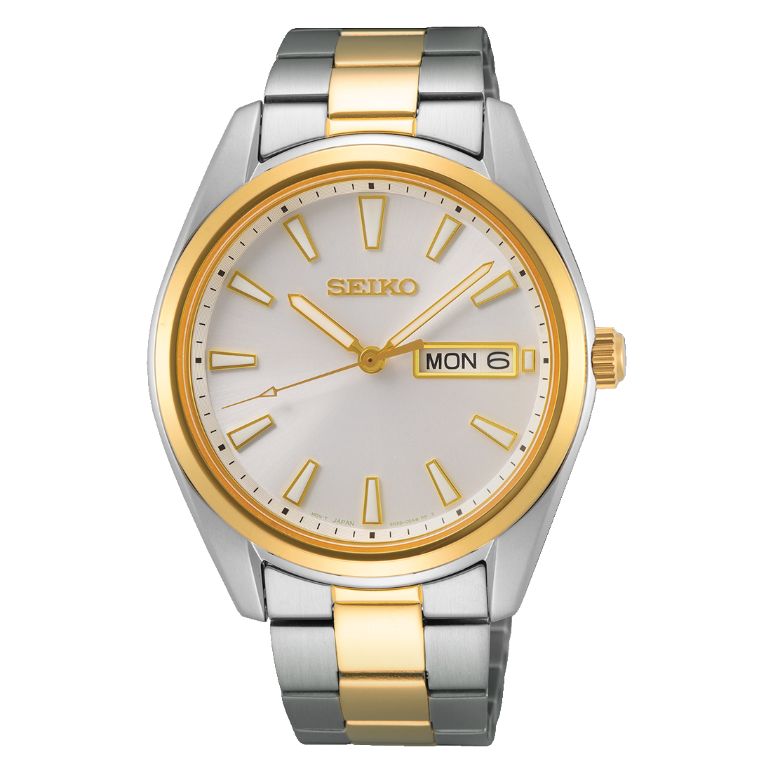Seiko Conceptual Series SUR446P1 Herrenuhr Silber • Saphirglas mit LumiBrite • 10 Bar Wasserdicht