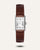 Mockberg Timeless MB0248 Damen Armbanduhr Braun • Mineralglas • Römische Ziffern