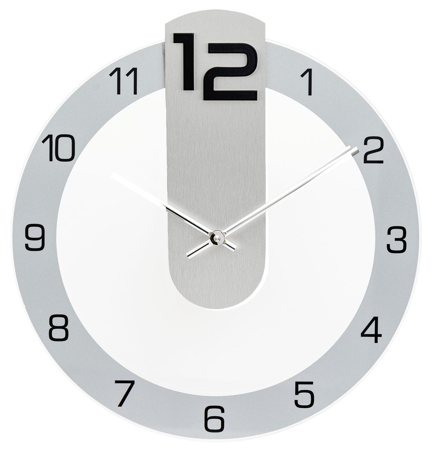 AMS Wanduhr • Zeitloses Design • Präzise Zeitmessung