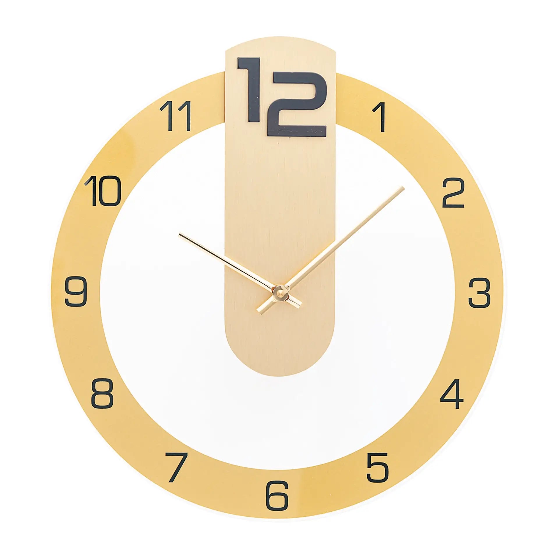 AMS W9713 Funk-Wanduhr • Quarzwerk • 35 x 34 cm