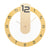 AMS W9713 Funk-Wanduhr • Quarzwerk • 35 x 34 cm