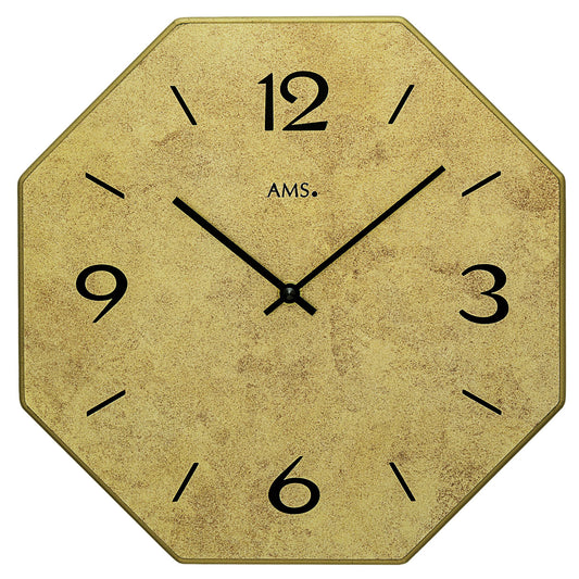 AMS Wanduhr • Geräuscharm • Modernes Design