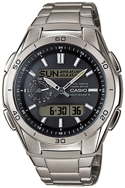 Casio Wave Ceptor WVA-M650TD-1AER Uhr • Titan-Armband • Funksolar