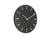 Karlsson Charm Small KA5821BK Wanduhr Schwarz • Goldene Zeiger • Modernes Stahl-Design, Bild 2