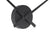 Karlsson Little Big Time Mini KA4348BK Wanduhr Schwarz • Offenes Aluminiumdesign • Ohne Gehäuse, Bild 3