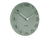 Karlsson On The Edge KA5311GR Wanduhr Dschungelgrün • Geräuschloses Quarzwerk • Chromfarbene Zeiger