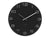 Karlsson Vintage Round KA4401 Wanduhr Schwarz • Retrodesign aus Glas • BOX32 Design
