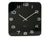 Karlsson Vintage Squared KA4398 Wanduhr Schwarz • Offenes Zifferblatt • Retro-Design von BOX32