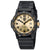 Luminox Herrenuhr mit schwarzem Armband, beigem Zifferblatt und Datumsfenster