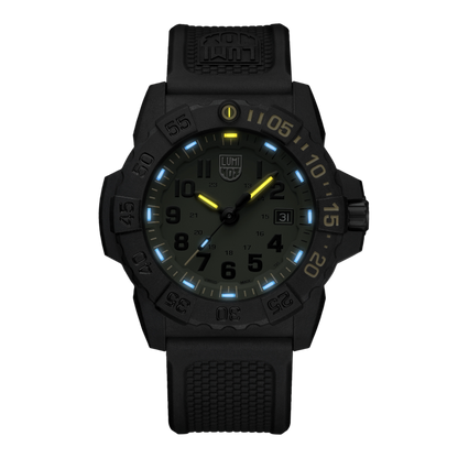 Luminox 3500 Series XS.3517.NSF.SET Herren Uhr • Leuchtet 25 Jahre selbstständig • Robustes CARBONOX™ Gehäuse