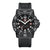 Luminox Navy SEAL XS. Uhr mit schwarzem Gehäuse, schwarzem Zifferblatt und Kautschukband