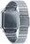Casio Vintage-Digitaluhr mit Metallarmband und sichtbarer Rückseite
