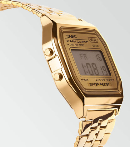 Casio Vintage A158WETG-9AEF Uhr • Gold-Optik • Retro-Design