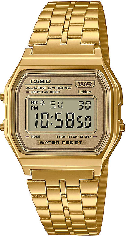 Casio Vintage A158WETG-9AEF Uhr • Gold-Optik • Retro-Design