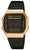 Casio Vintage A168WEGB-1BEF Uhr • Retro Schwarz-Gold • Alarm