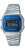 Casio Vintage A168WEM-2BEF Uhr • Blaues Spiegel-Display • Edelstahlarmband