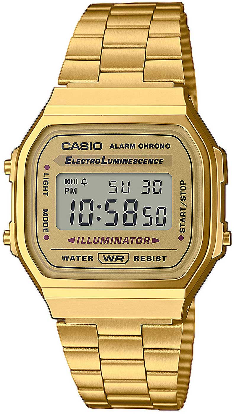 Damenuhr - Casio Modell: A168WG-9EF