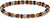 Tigerauge-Armband mit verzierten Elementen - 925 Sterlingsilber
