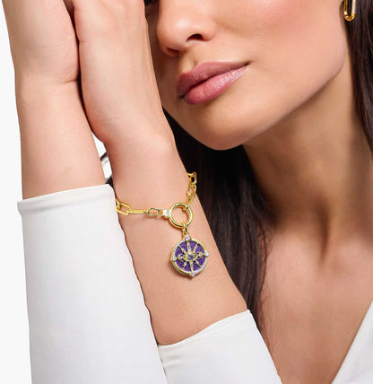 Gliederarmband mit Ringverschluss und Steinen - Thomas Sabo Modell: A2133-414-14