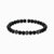 Beaded Bracelet made from Obsidian and Black Zirconia Stones - Thomas Sabo Model: A2195-705-11-L19