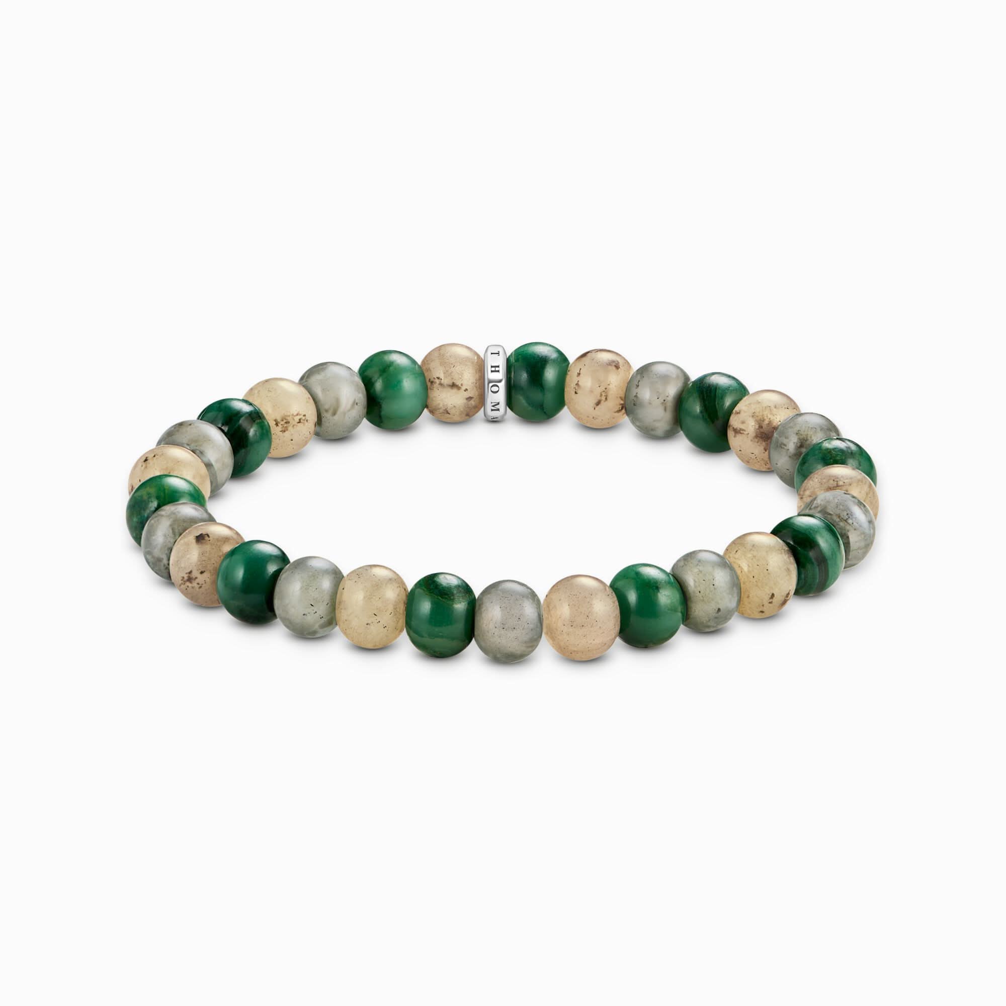 Beads Armband aus Jasper, Jade und Labradorit - Thomas Sabo Modell: A2196-503-6-L19