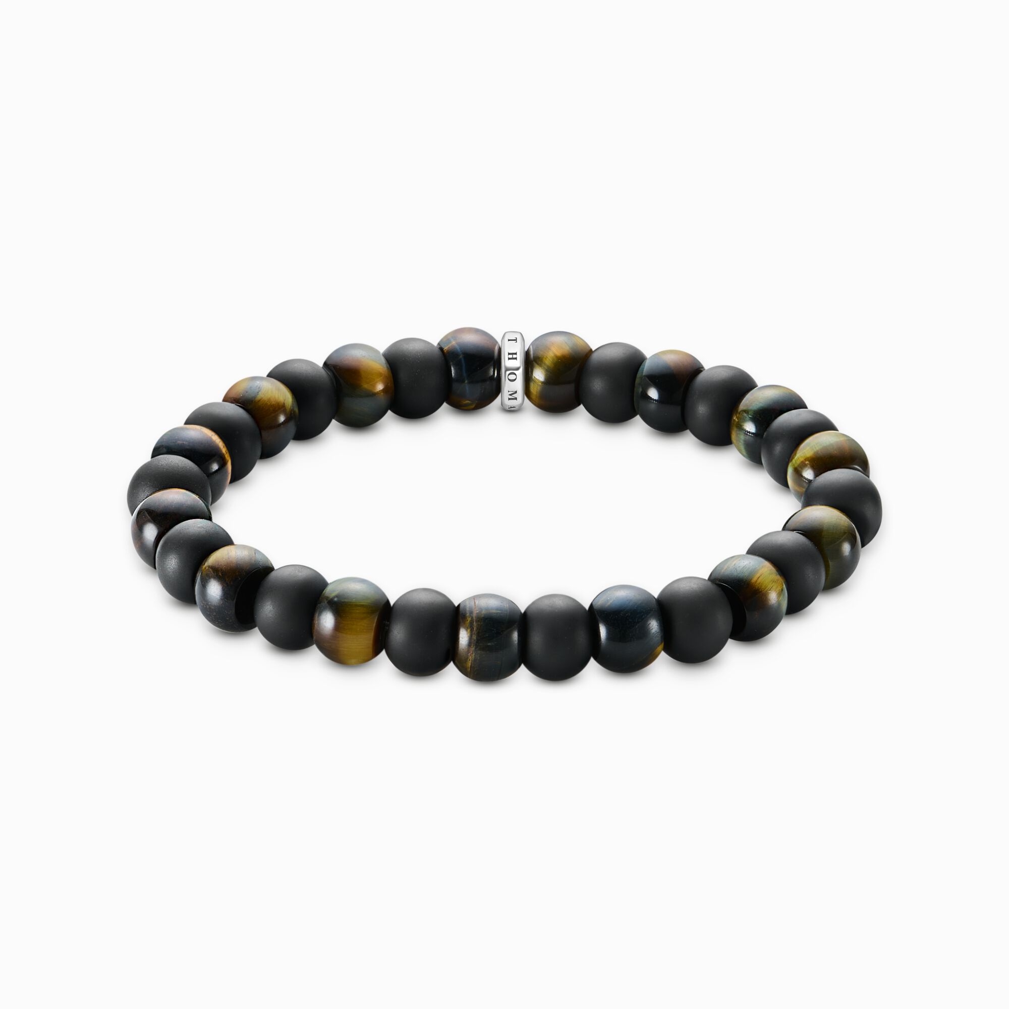 Beads Armband aus Obsidian und Tigerauge - Thomas Sabo Modell: A2196-806-11-L19
