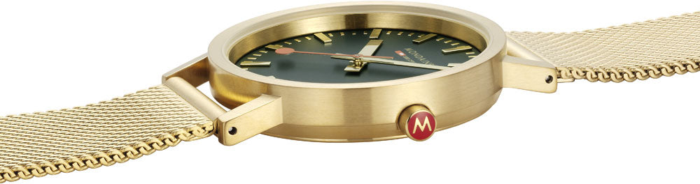 Mondaine Classic A660.30314.11SBBV Uhr • Offizielles SBB Design • Roter Sekundenzeiger