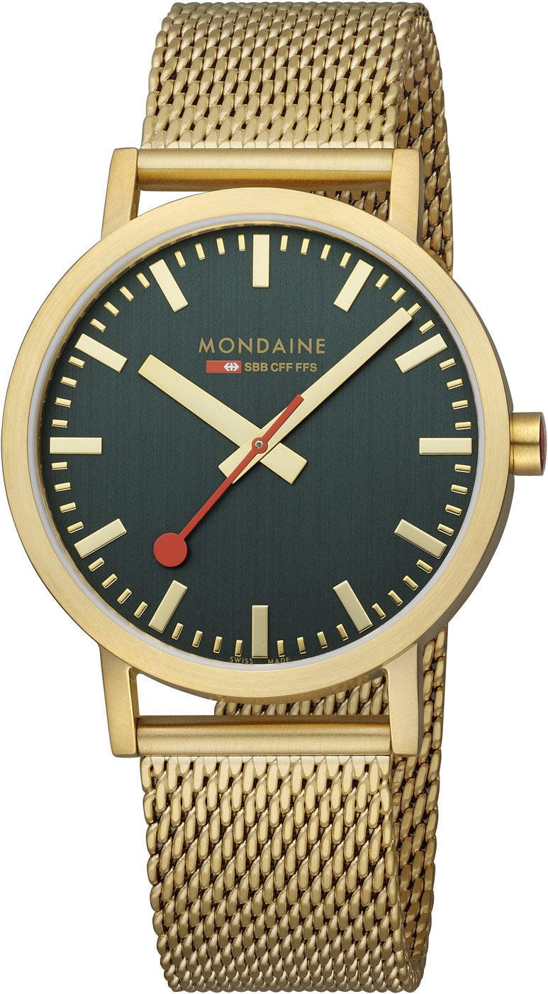 Mondaine Classic A660.30360.16SBBV Unisex Uhr • Schweizer Quarzwerk • Ikonisches SBB-Design